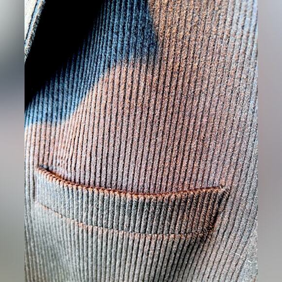 JoS Bank Men’s Brown Corduroy Blazer Sportcoat - 46R/XL - Picture 7 of 10